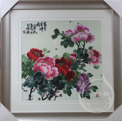 富贵吉祥 单面绣-牡丹