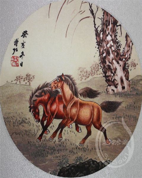 郎世宁马