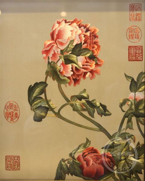 郎世宁牡丹