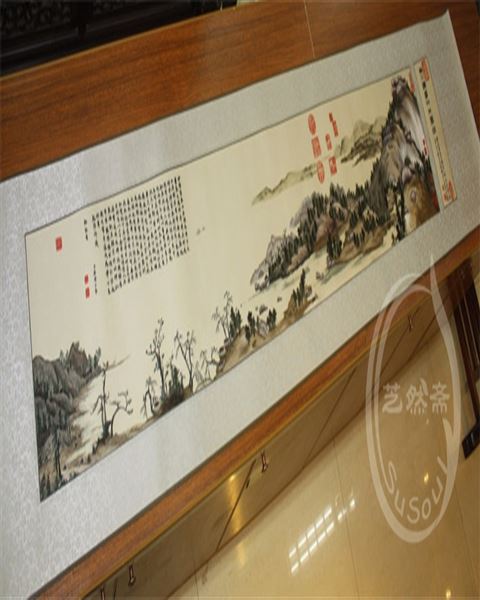 苏绣卷轴