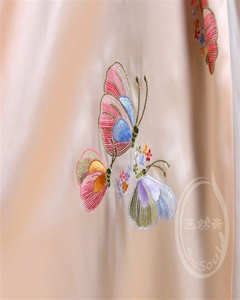 青春绣花围巾