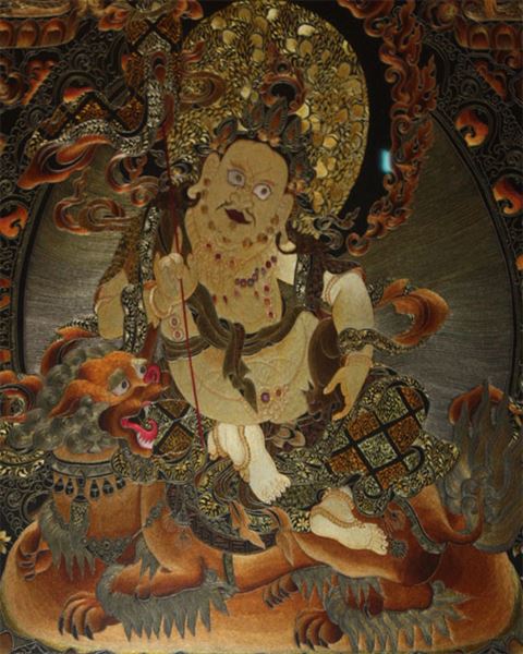 唐卡黄财神
