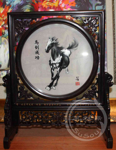 大成律师所  订制苏绣礼品