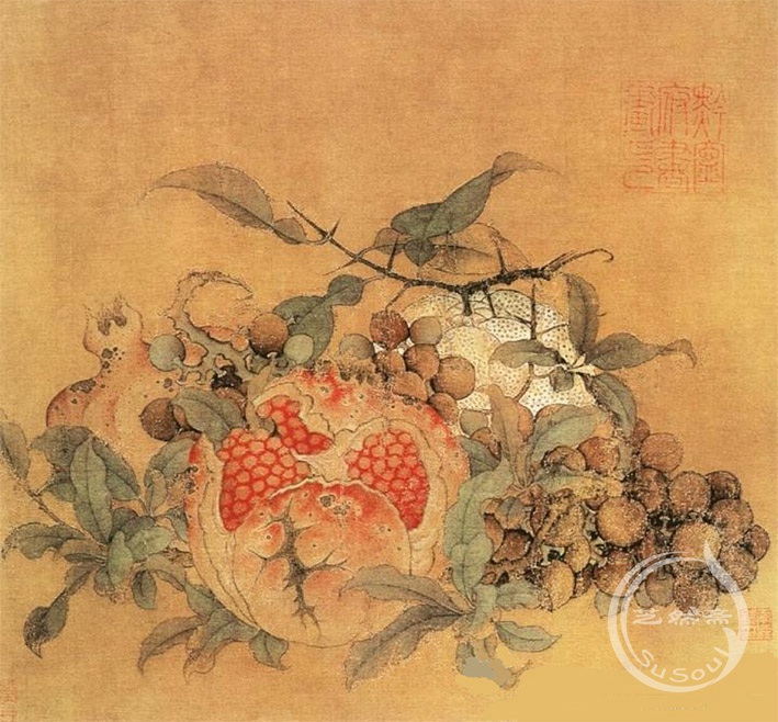 鲁宗贵吉祥多子图