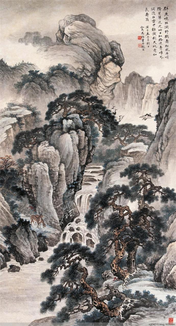 马企周 《鹿鸣幽涧》