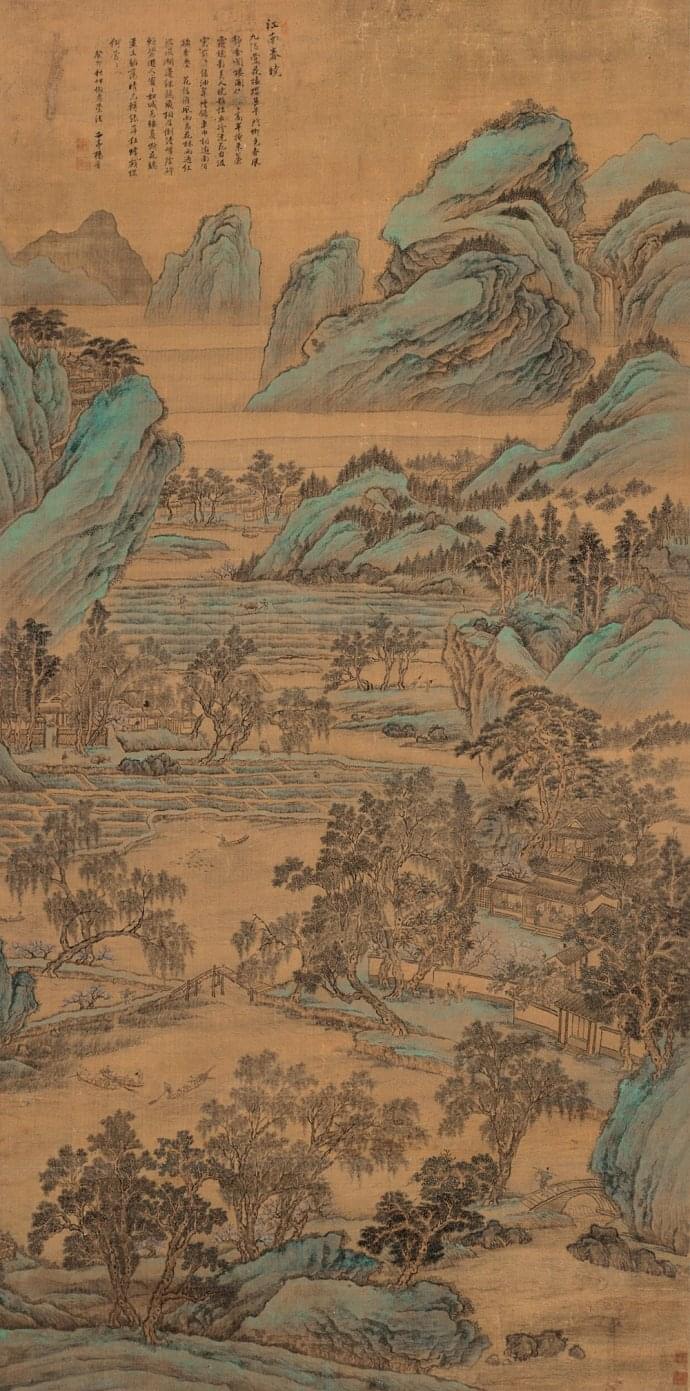 杨晋 《江南春晓》