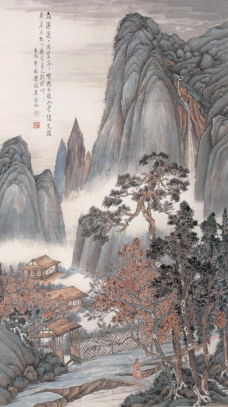 吴观岱 《峨岭幽居》