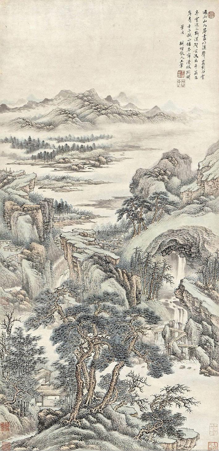 吴琴木 《雨后溪声》