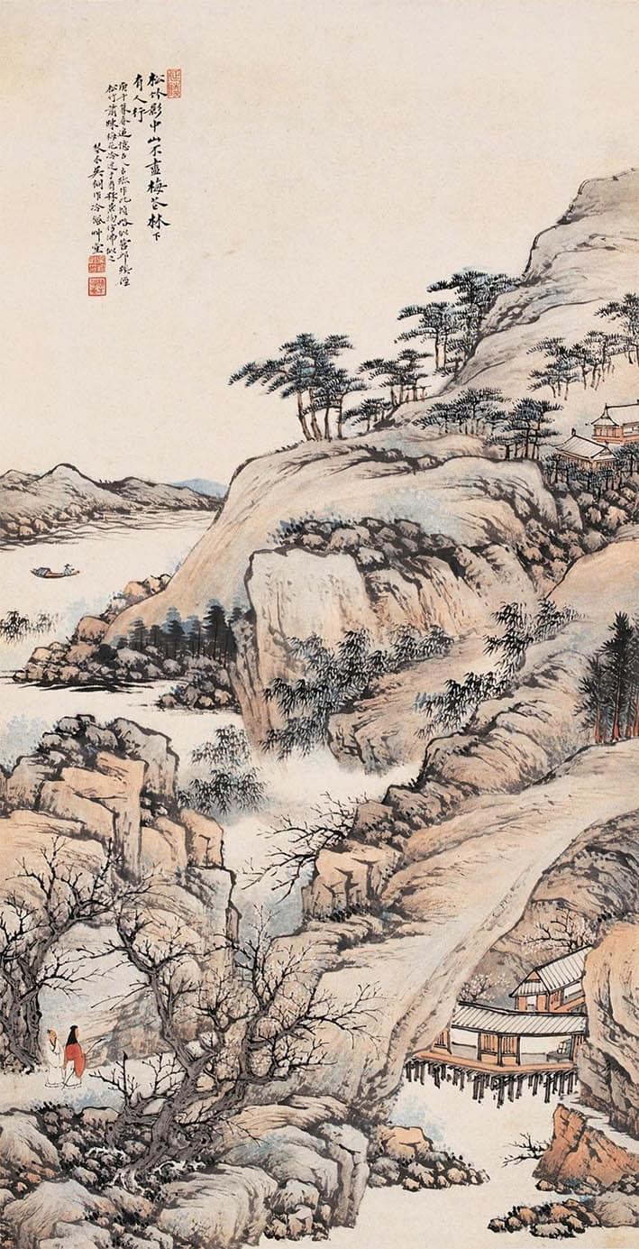 吴琴木 《松竹无尽》