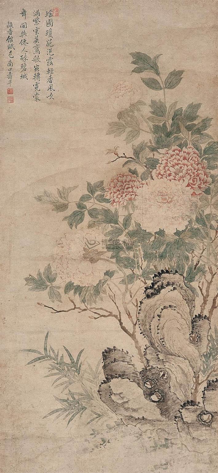 恽寿平 《鸾歌婉转霓裳舞》