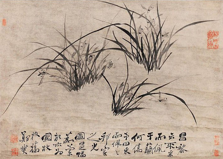 郑板桥 《猗兰图》