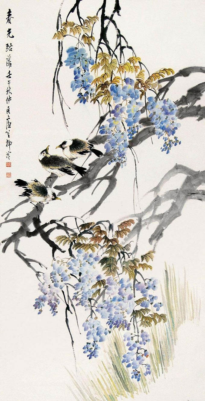柳滨 《春光怡荡》
