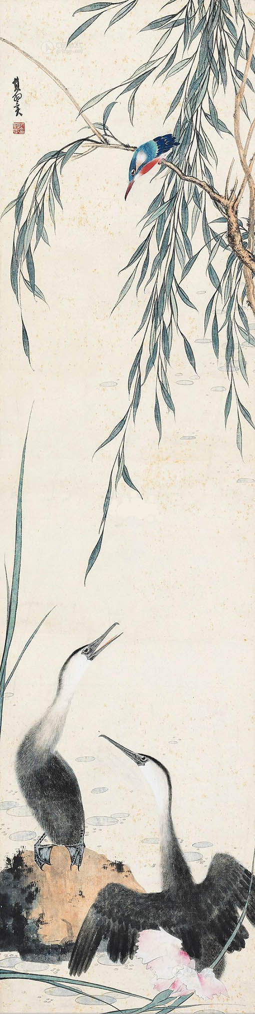 张其翼 《风懒池意闲》