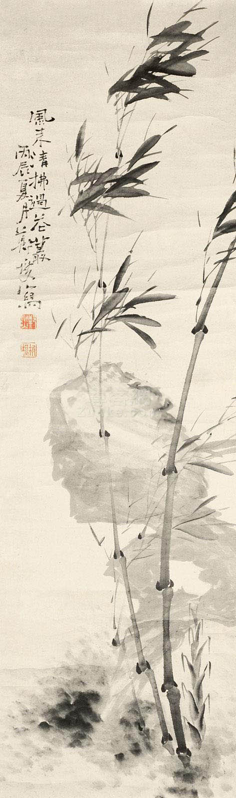 郑板桥 《风来清拂》