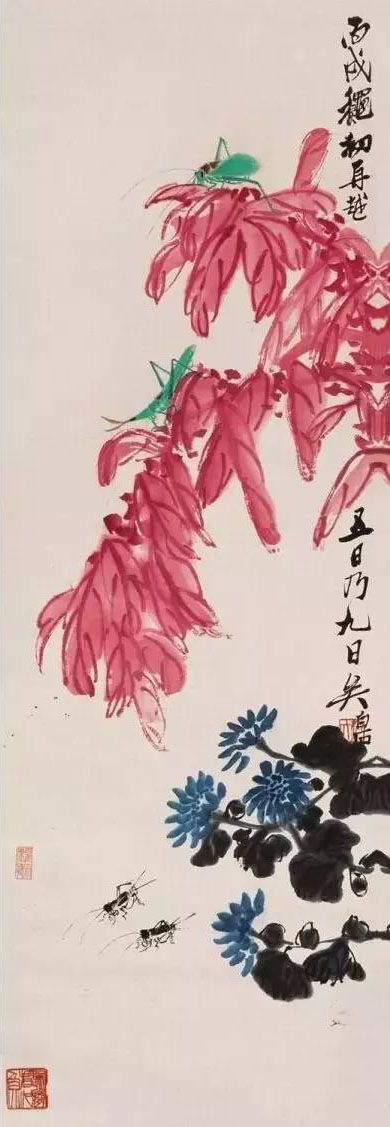 齐白石 《秋声秋色图》