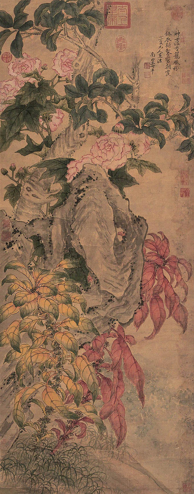 恽寿平 《神女温香笼腻粉》