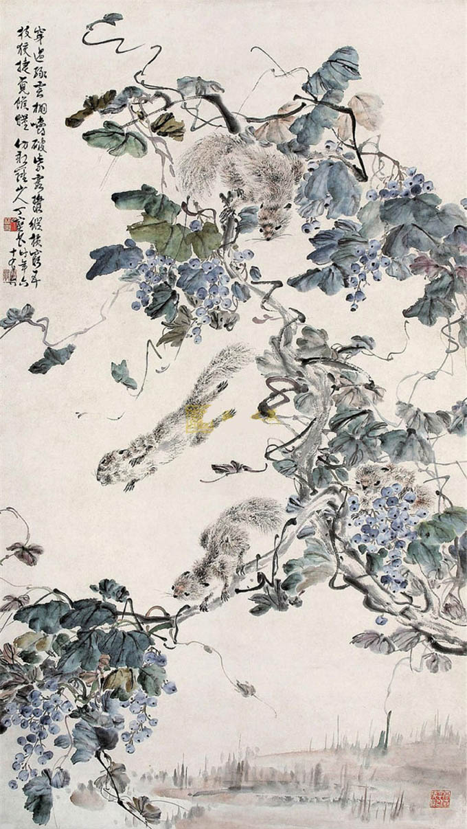 丁宝书 《绿云紫露浆》