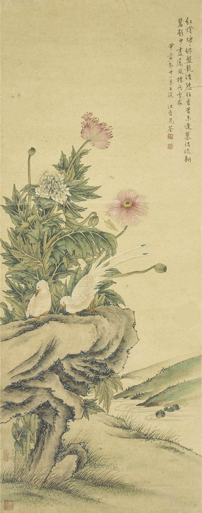 马荃 《皓态狂香昔未逢》