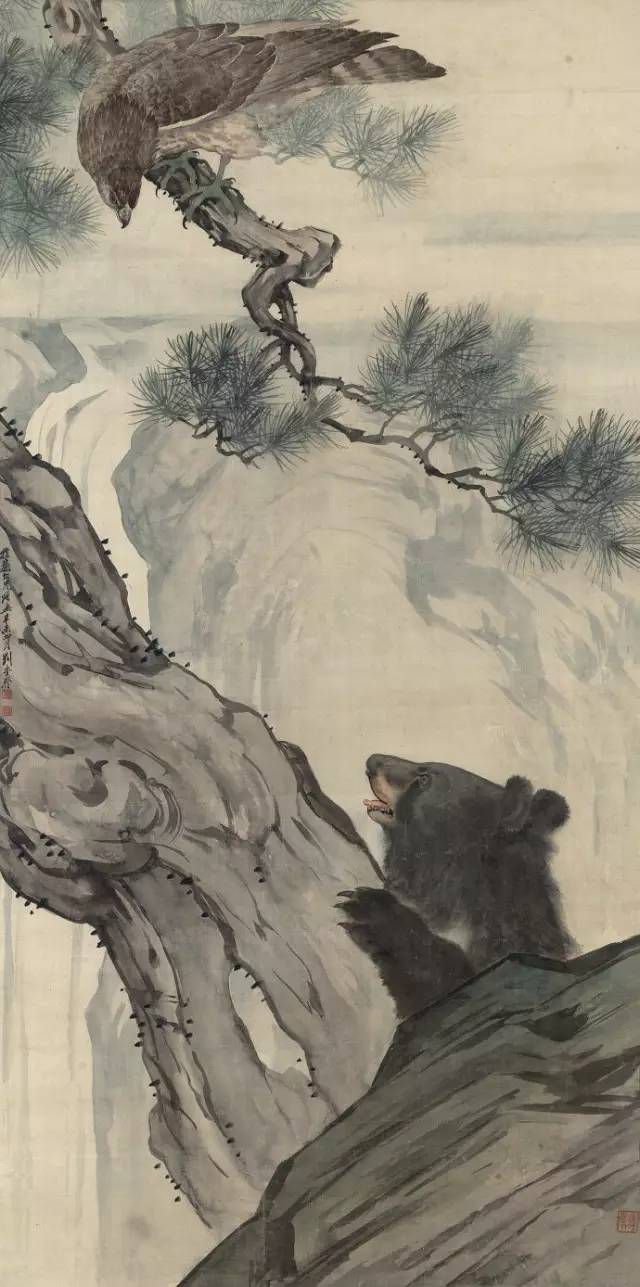 刘奎龄 《英雄》