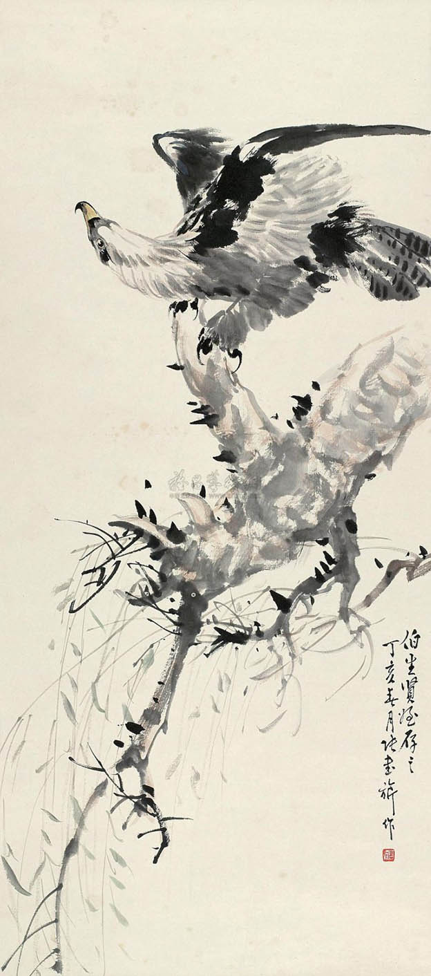 张书旂 《稍歇》