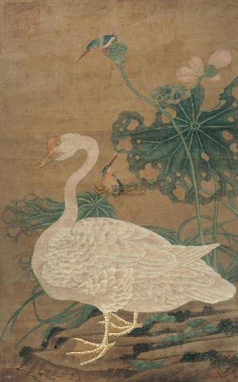 赵昌 《天鹅图》