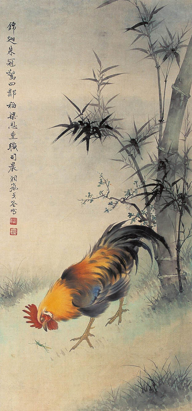 戈湘岚 《稻梁恩重职司晨》