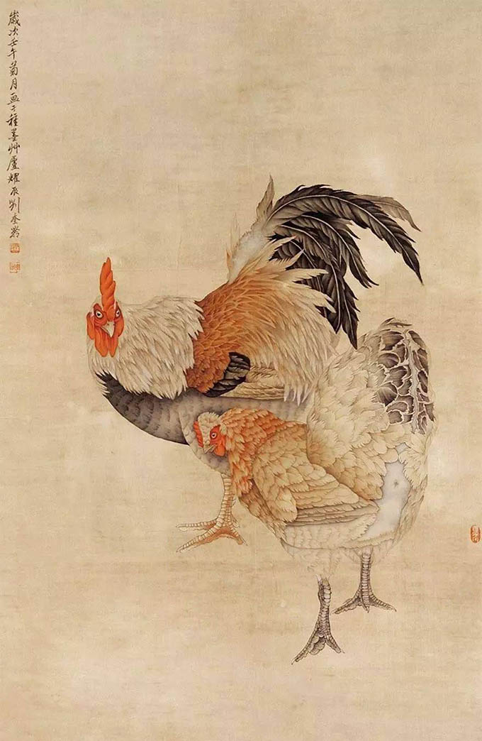 刘奎龄 《吉利图》