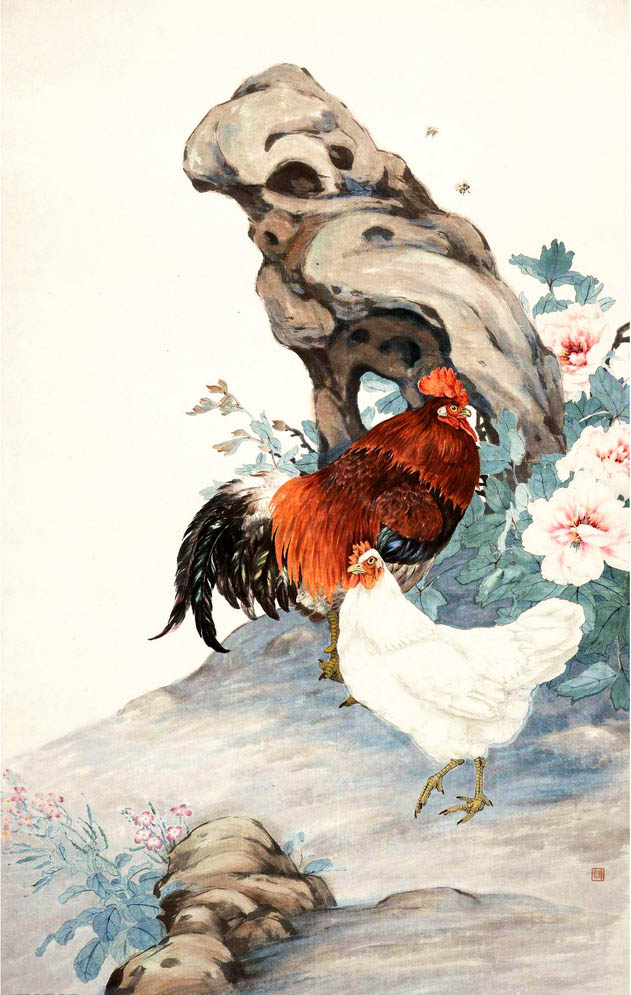 刘奎龄 《富贵吉祥》