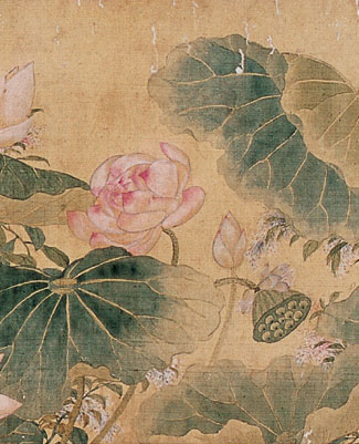 恽寿平 《夏荷驱炎》