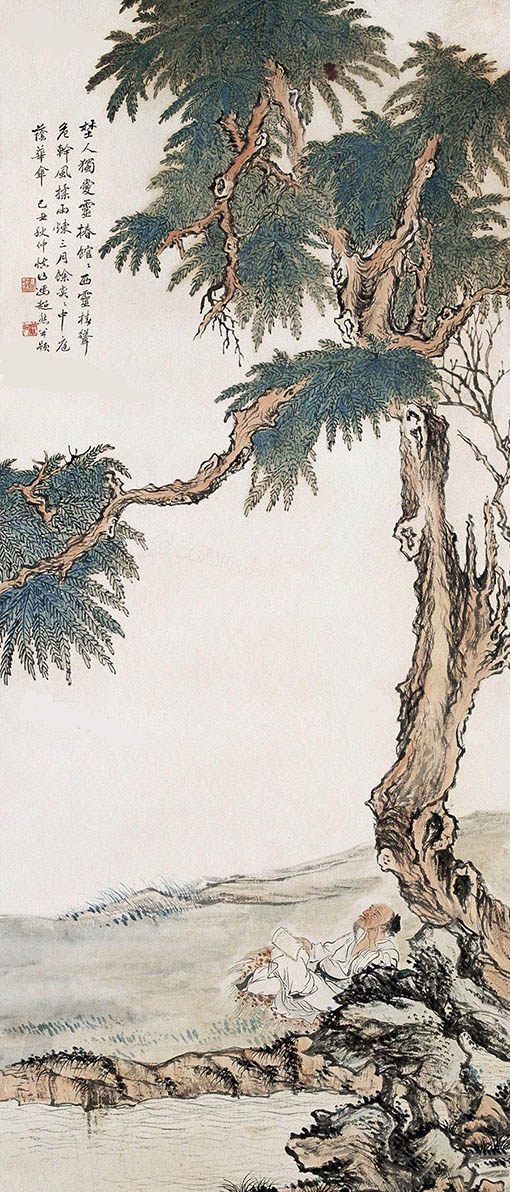 冯超然 《奕奕中庭树》