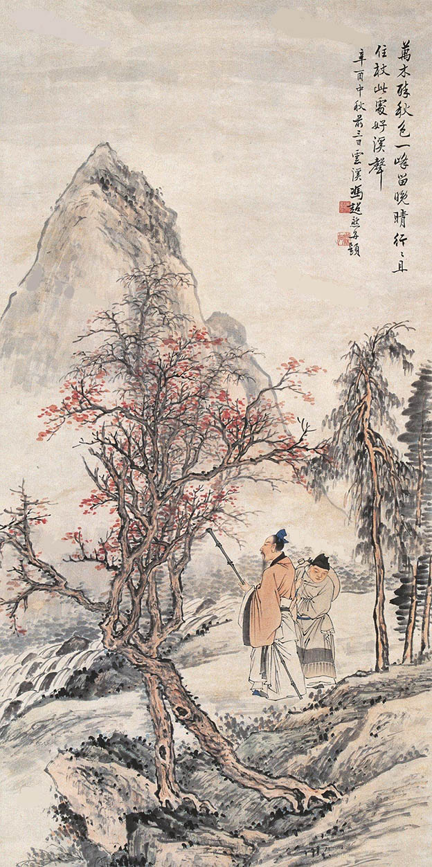 冯超然 《万木醉秋色》