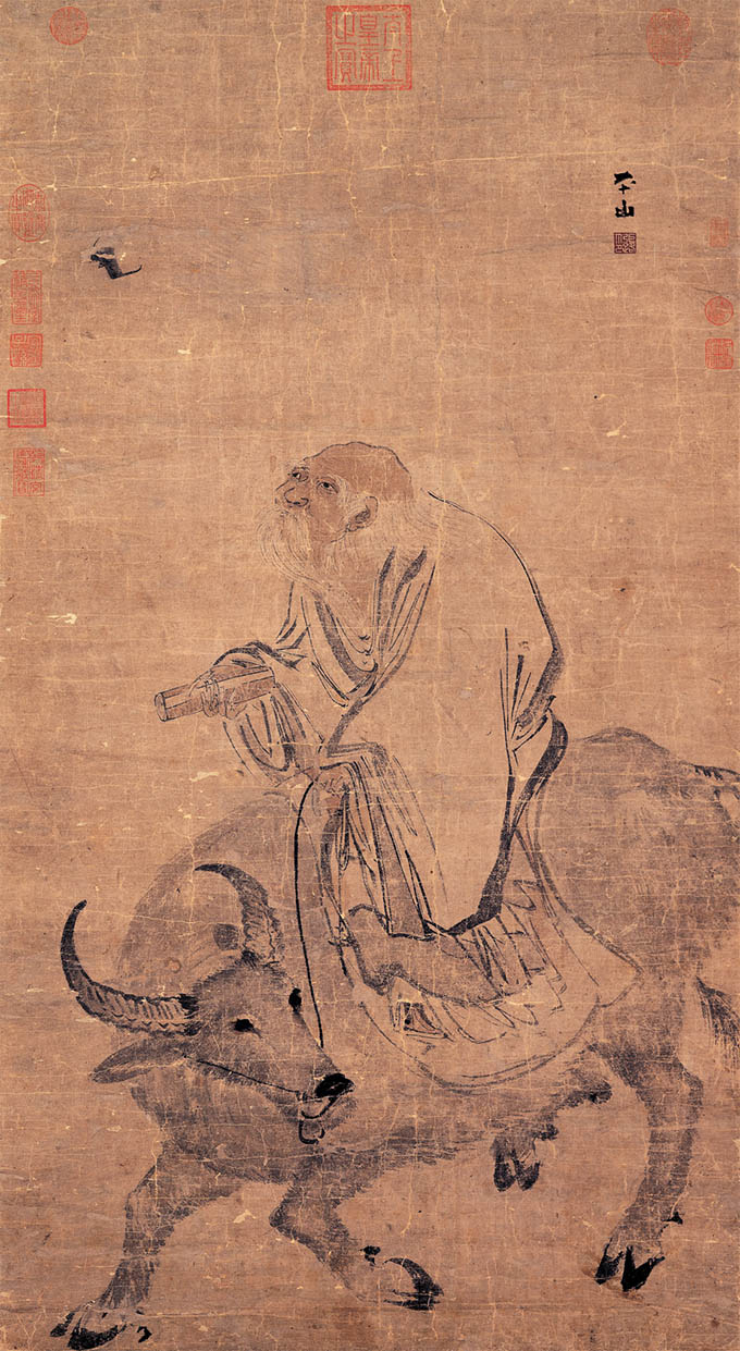 张路 《老子像》