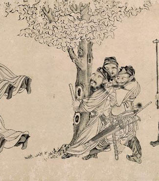 罗聘 《锁谏图》长卷