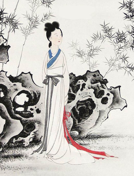 陈少梅 《幽思》