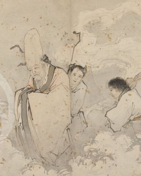 张路 《寿星图》卷