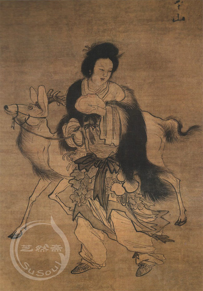 张路 《麻姑献寿》