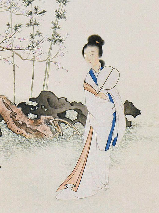 陈少梅 《探春图》