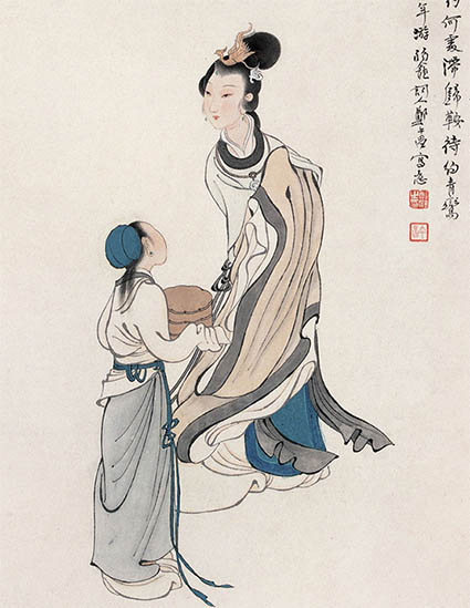 张熊 《待约青鸾》