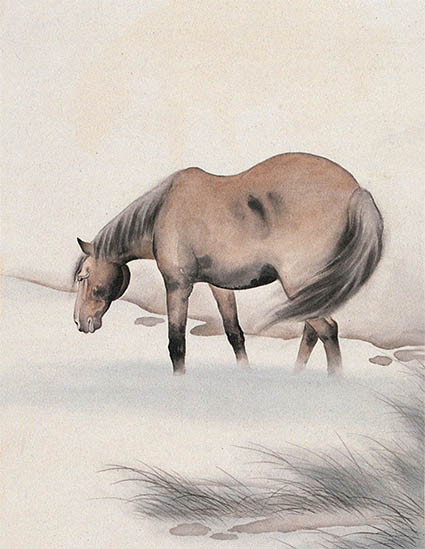 戈湘岚 《骏骨折西风》