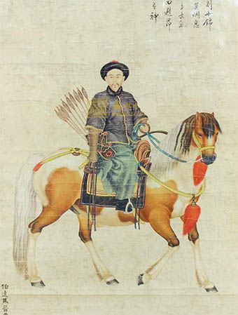 马晋 《康熙骑射图》