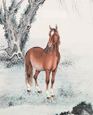 赵叔孺 《曾蹴交河渡黑山》