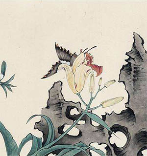 李蕙仙 《折枝花卉》长卷