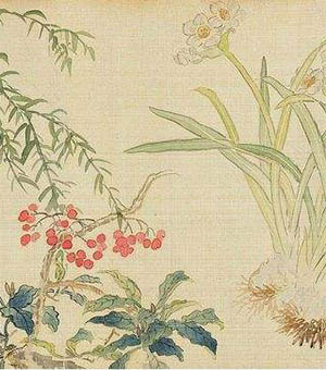 李蕙仙 《四季花卉》长卷