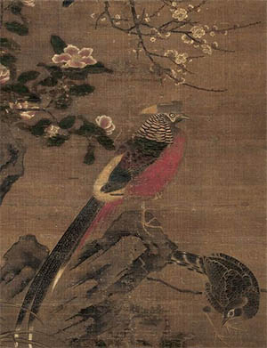 边景昭 《珍禽图》