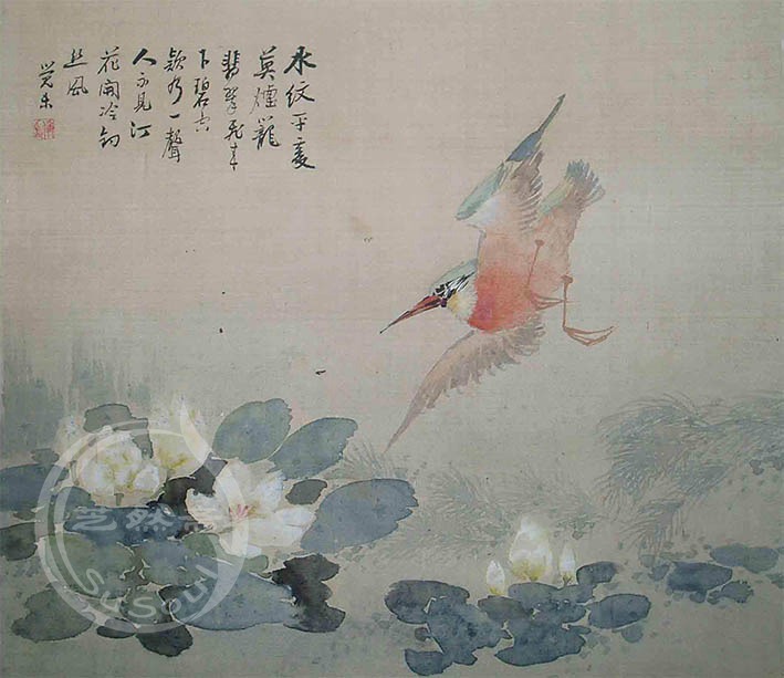 朱梦庐 《汀花开冷钓西风》