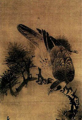方济 《松鹰图》