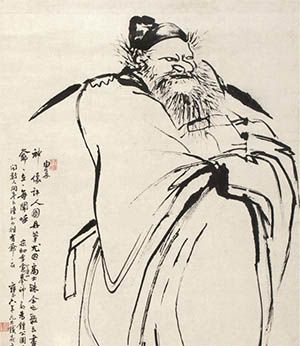 高其佩 《钟馗像》