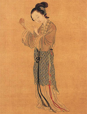 陈清远 《李香君小像》