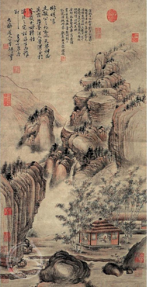 黄公望 《竹趣图》