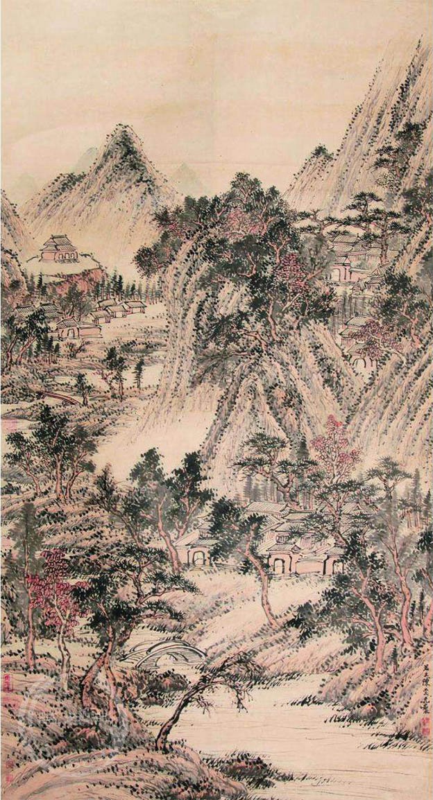 陈崇光 《春满山谷》